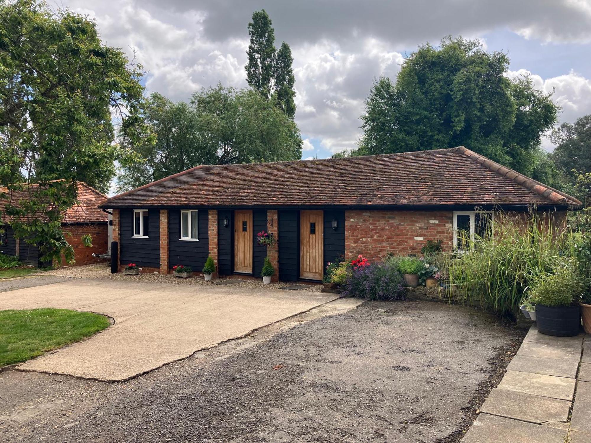 Upper Wood End Farm Holiday Cottages Marston Moreteyne Eksteriør bilde